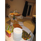pr&eacute;sentation d'un buffet