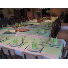 table chevaleresque de 40 convives
