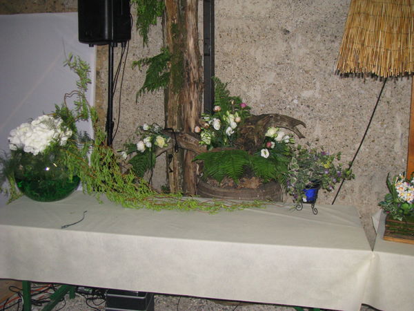 décoration florale sous le chapiteau décoration florale sous le chapiteau