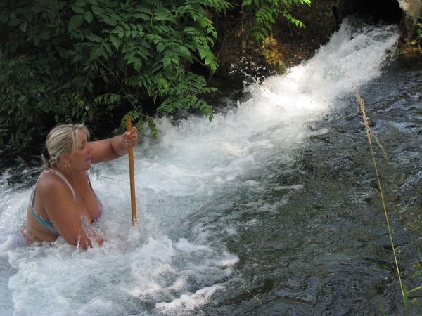 excercices physiques dans le SPA du canal