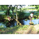 relax au dessous du ruisseau