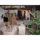 le hall d'accueil d&eacute;cor&eacute; pour No&euml;l