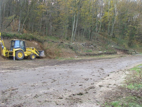 creation parking gite de groupe