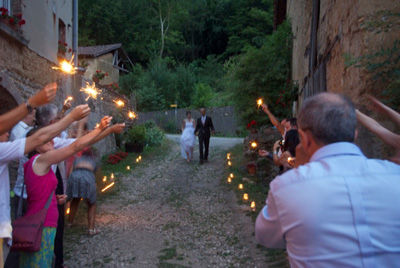 all&eacute;e de lumi&egrave;re