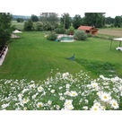 le parc de la piscine biologique (g&icirc;te en Is&egrave;re)