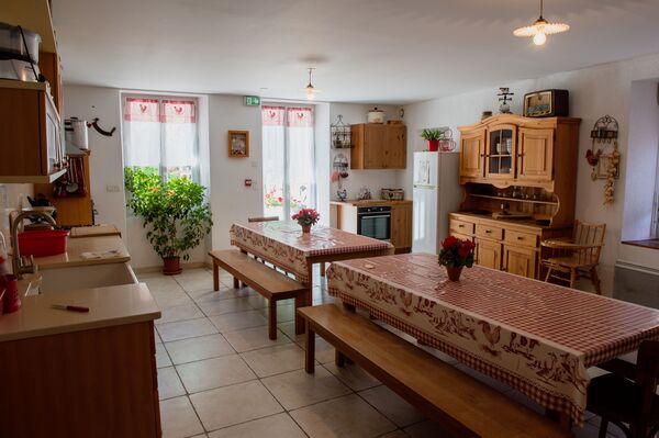 cuisine du gite rhone alpes