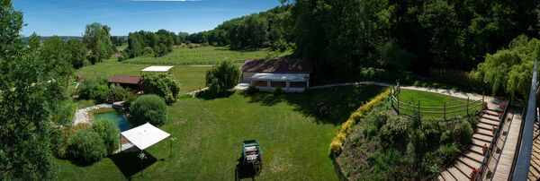 parc du moulin piongo en is&egrave;re mariage