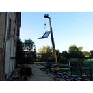 construction de la terrasse en fer forgé